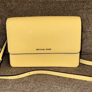Michael Kors yellow Crossbody
